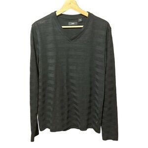 NWOT - Hugo Boss Molino V-Neck Long Sleeve Shirt - Size Medium